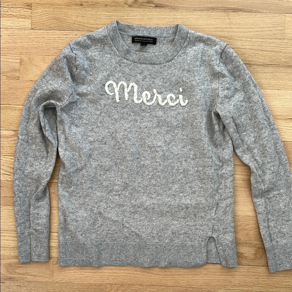 Banana Republic Gray Sweater